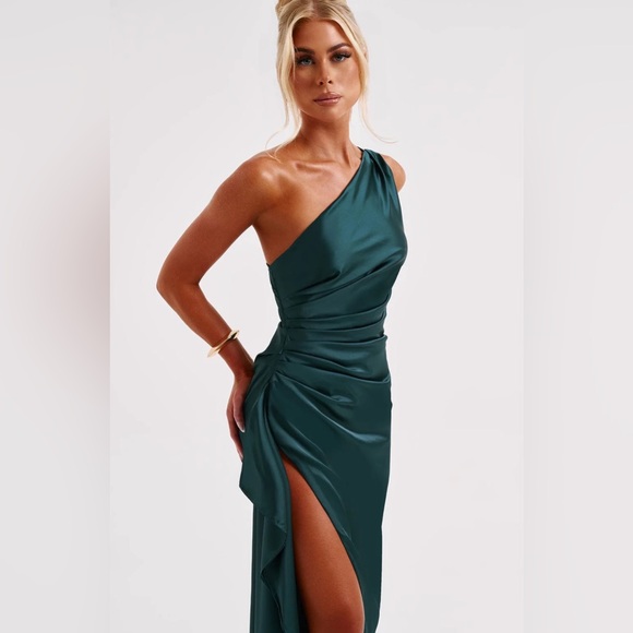 Ariel Maxi Dress - Emerald - Picture 5 of 5